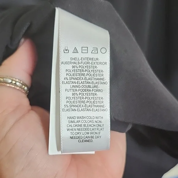 Dress the Population Mariela Dress Black Cutout Design Cocktail Date Night XL - Picture 8 of 11